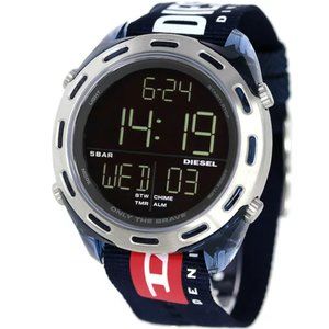 Diesel Digital Watch with Nylon Band